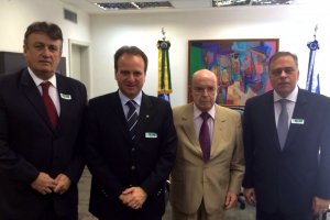 2015 - Murilo Badaro Filho, Deputado Bilac Pinto e o Vice-prefeito do RJ Francisco Dornelles 